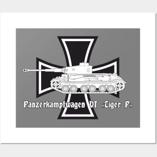 Hobby- tanks! Pz-VI Tiger P (VK 45.01 P) Posters and Art